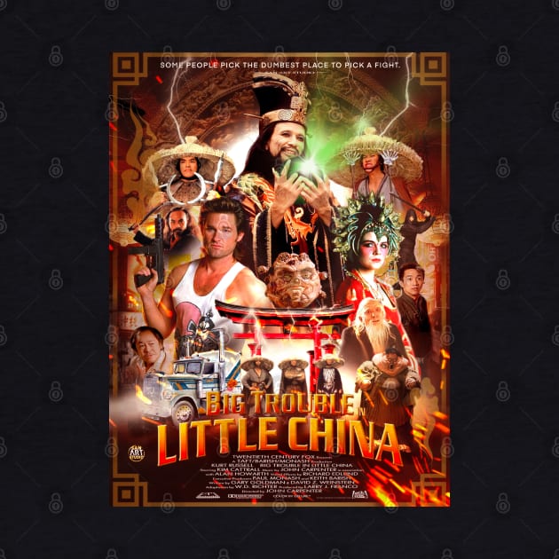 Big trouble in little China by SAN ART STUDIO 